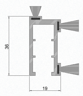 Comaglio 1151 Zugluftstopper für Rollläden