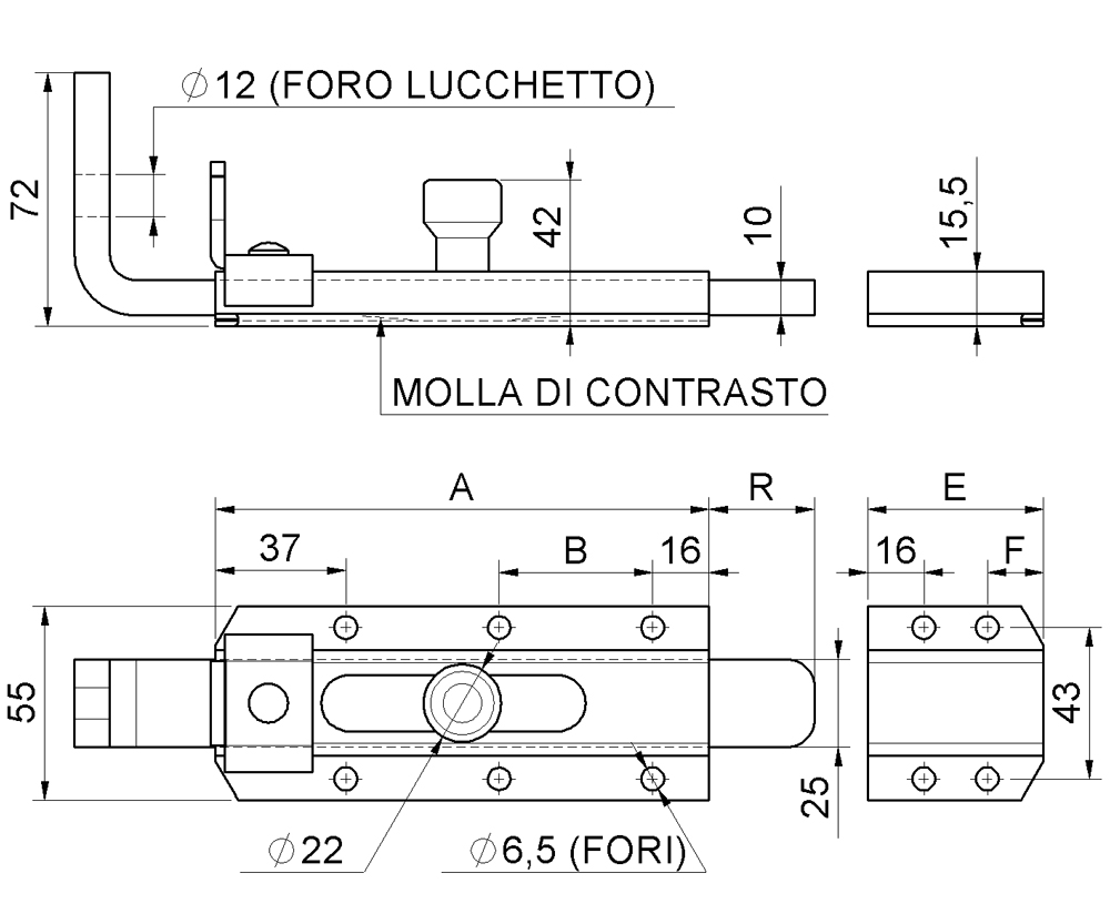 combiarialdo Komponente Schließsysteme