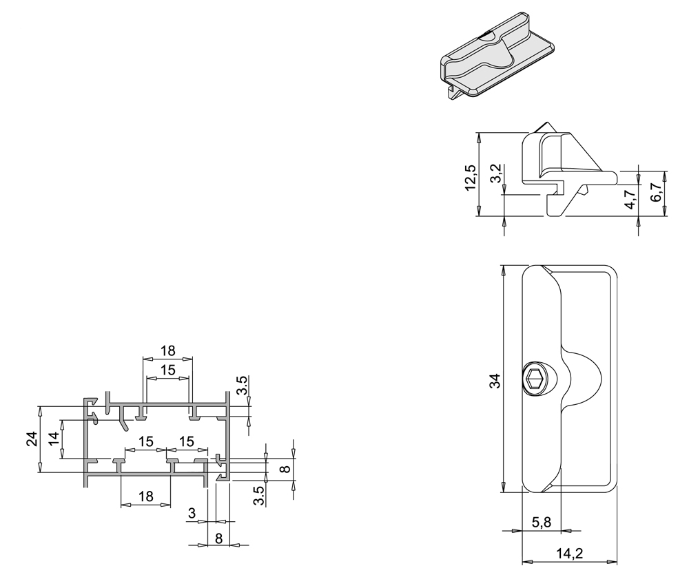 Dritten Schlusssitzung Giesse R Series Plus Silver