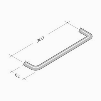 206 pba Zuggriff aus Edelstahl AISI 316L