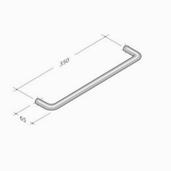 206 pba Zuggriff aus Edelstahl AISI 316L