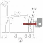 Bohrschrauben x Scharniere und Antaribanta Power Duo Verschiedene 2000pz heicko Segatori