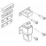 Universal-Docking Grisbi Art.01701 Giesse; Schließen Vasistas