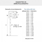 AriaLuceTherm PVC- und Aluminium-isolierter Verschlussraum für Luft und Licht