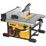 DeWalt DWE7485-QS Tischkreissäge kompakt mit 210 mm Scheibe