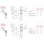 Hydraulische Türbremse Justor FR Verschiedene Modelle