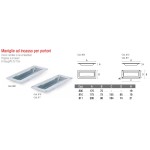 Einbaugriffe für industrielle Tore Adem 800 810 811