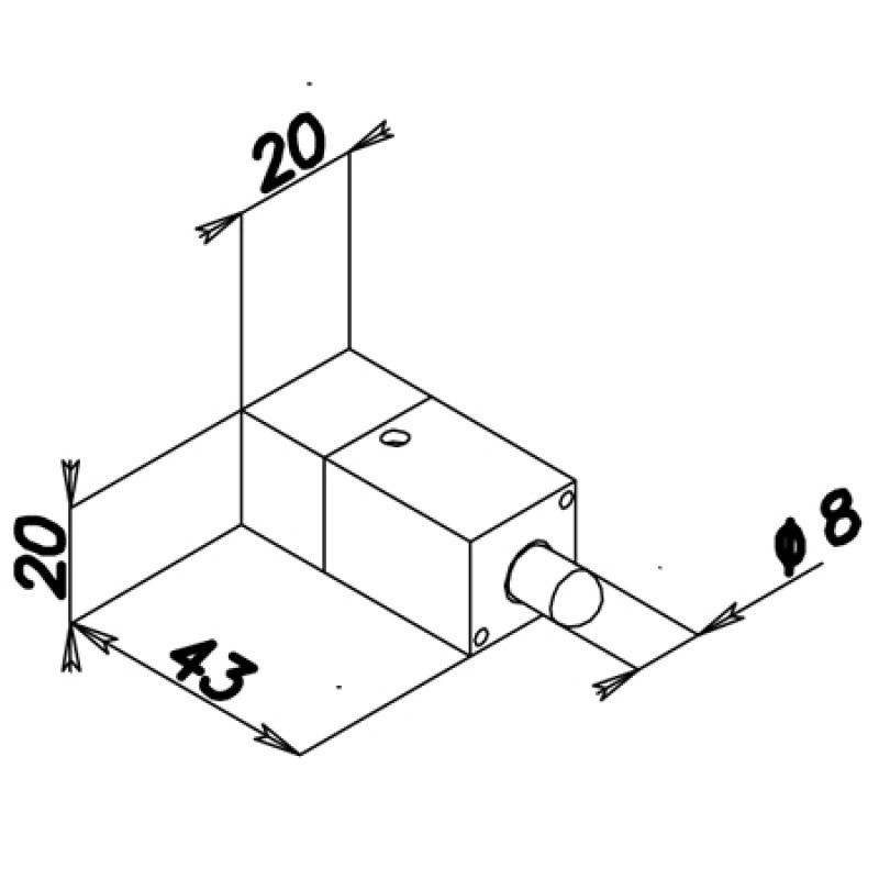 Micro SOLENOID für Vitrinen öffnen 20613XS-12 Serie Quadra Opera