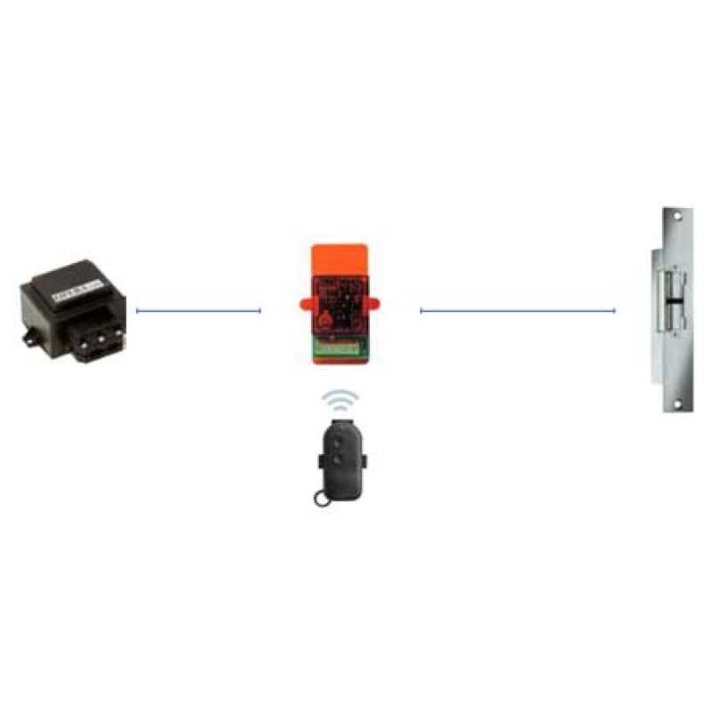 Mini-Einkanalempfänger für Elektroschlösser – 55418 Opera