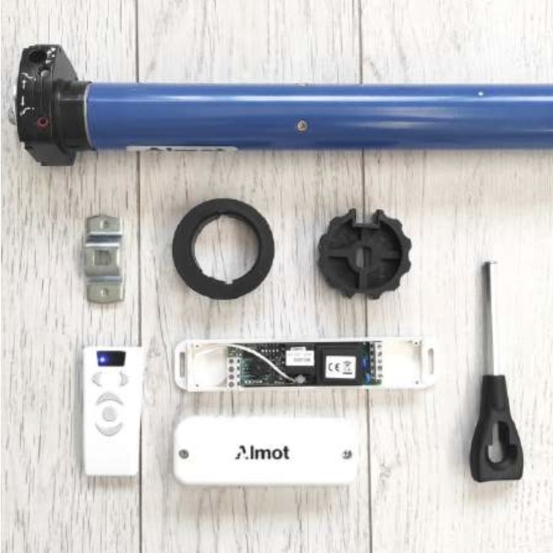 Motorisierung von Markisen mit Steuergerät und Windsensor