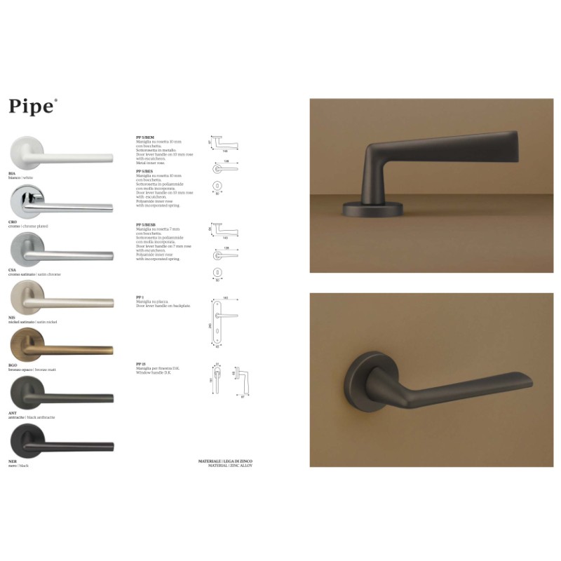 Pipe Manital Moderner Griff Zeitlose Eleganz