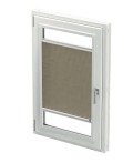 Plicell Novo Plissee Fenstervorhang 16 mm mit Aluminiumrahmen