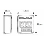 Funkempfänger mit Rollcode RXJR Italfile 433,92 Mhz