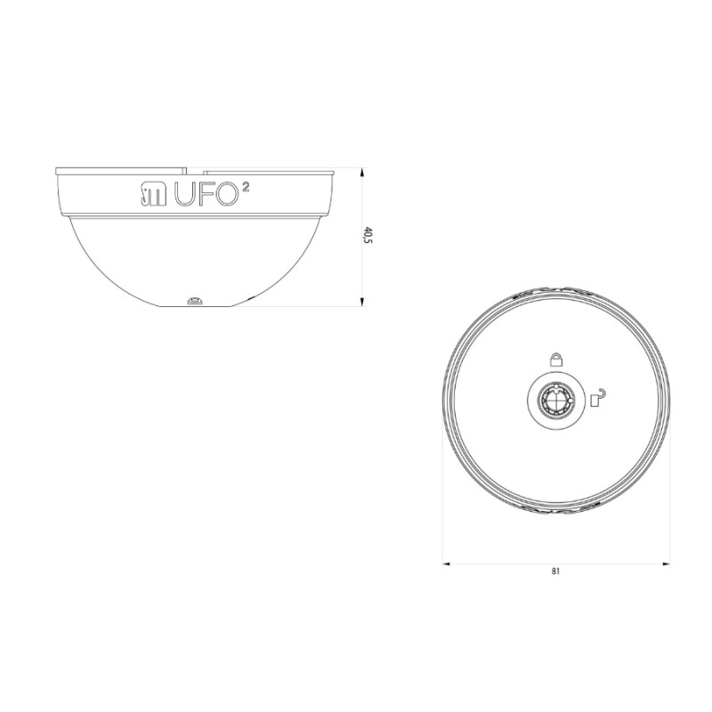 UFO² Meroni 8902 Schloss für Transporter praktisch und einfach