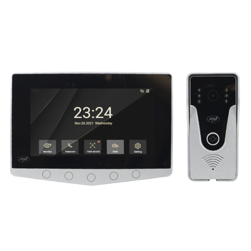 PNI DF780 Video-Gegensprechanlage mit Monitor und Touchscreen 1080p