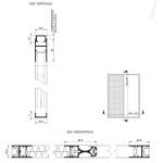 Minimal gefaltetes Moskitonetz Pasini MINERVA LP18